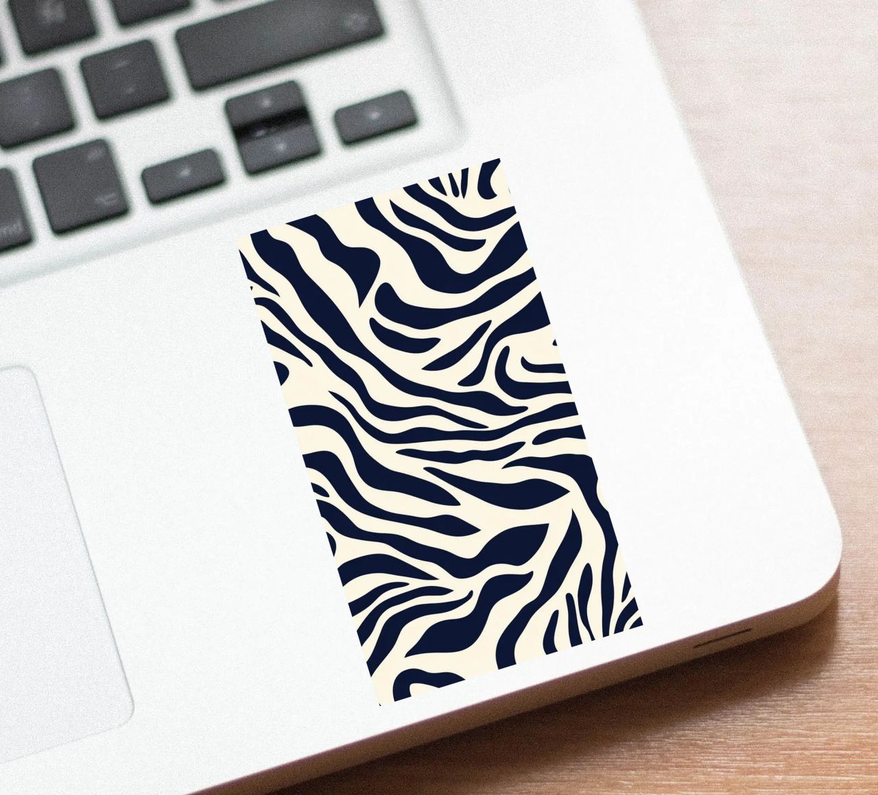 Zebra Print Pattern adesivo da graphic design