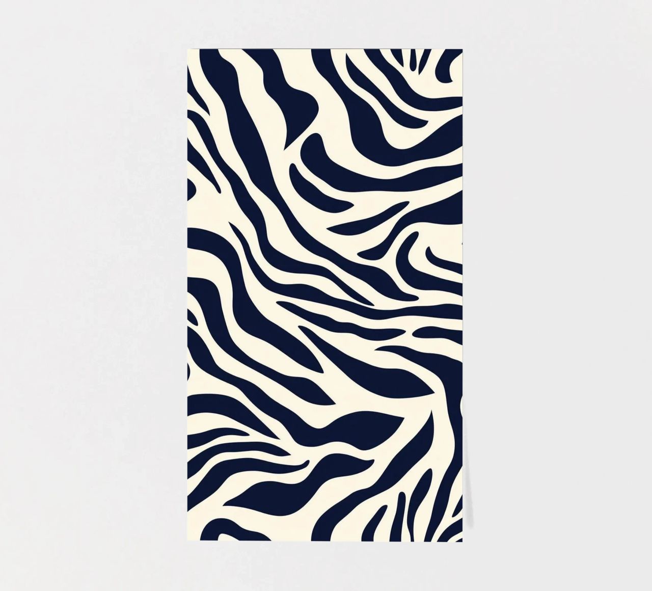 Zebra Print Pattern foglio adesivo da graphic design