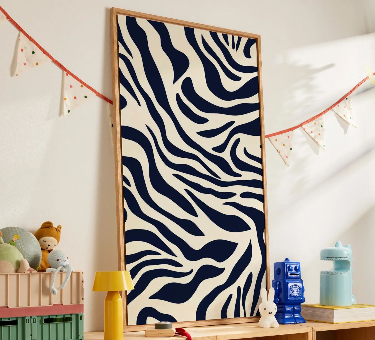Zebra Print Pattern plexiglass da graphic design