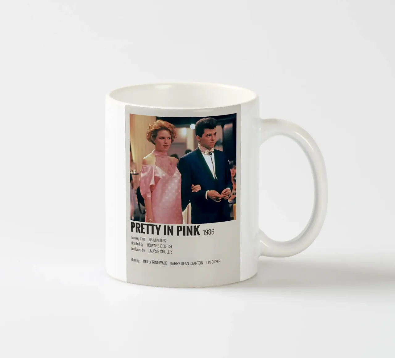 PRETTY IN PINK 1986 tazza in ceramica da MVFminimalist