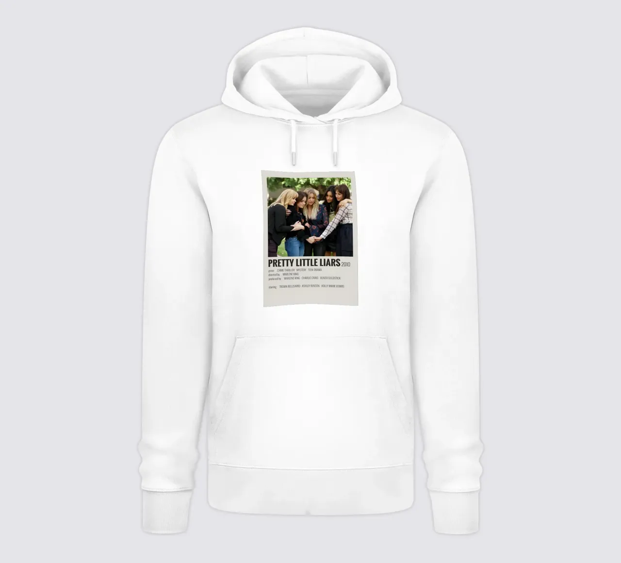 PRETTY LITTLE LIARS 2010 felpa con cappuccio da MVFminimalist
