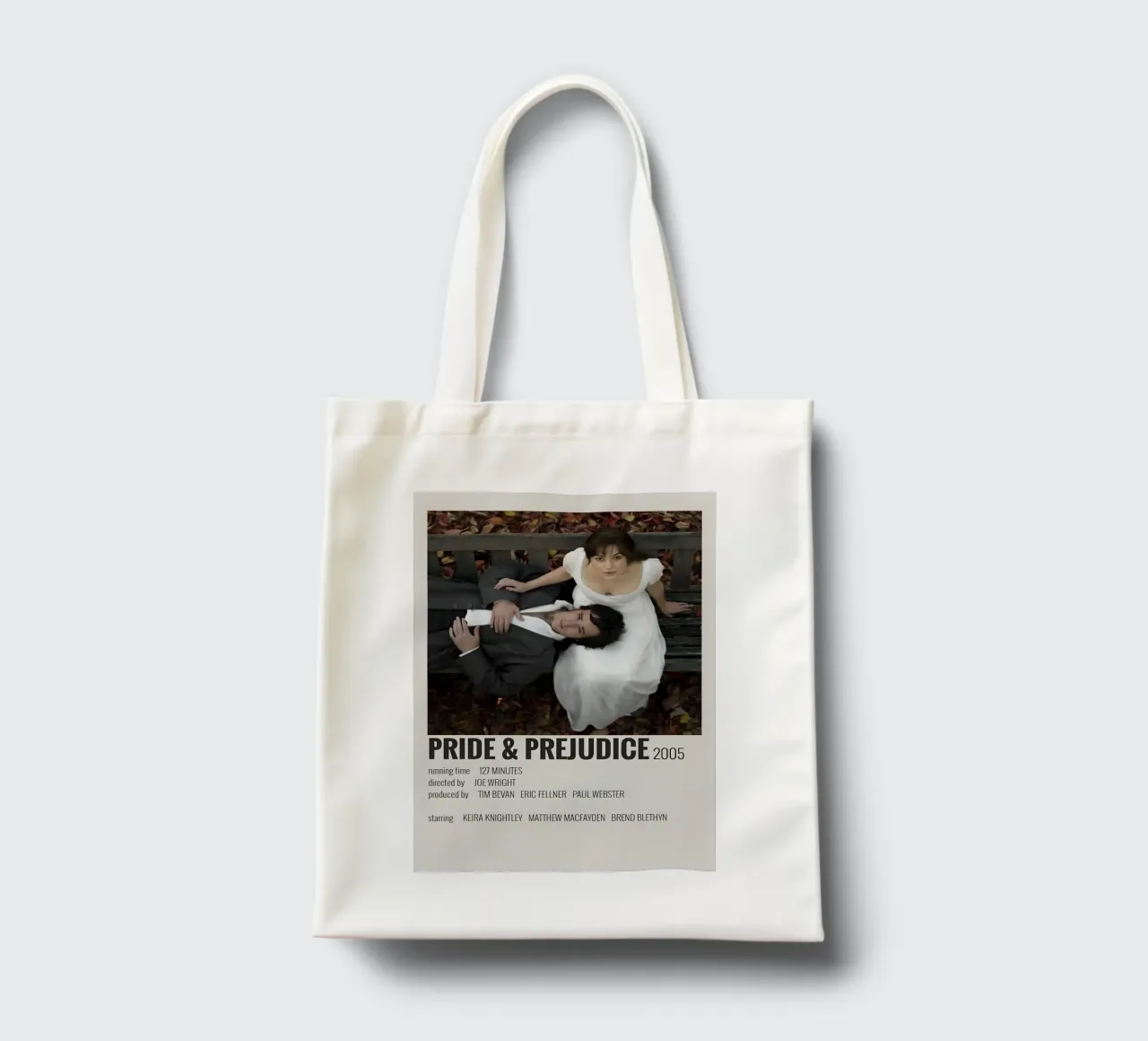PRIDE & PREJUDICE 2005 borsa in juta da MVFminimalist
