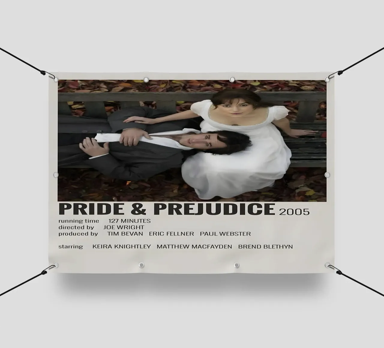 PRIDE & PREJUDICE 2005 telo in pvc da MVFminimalist