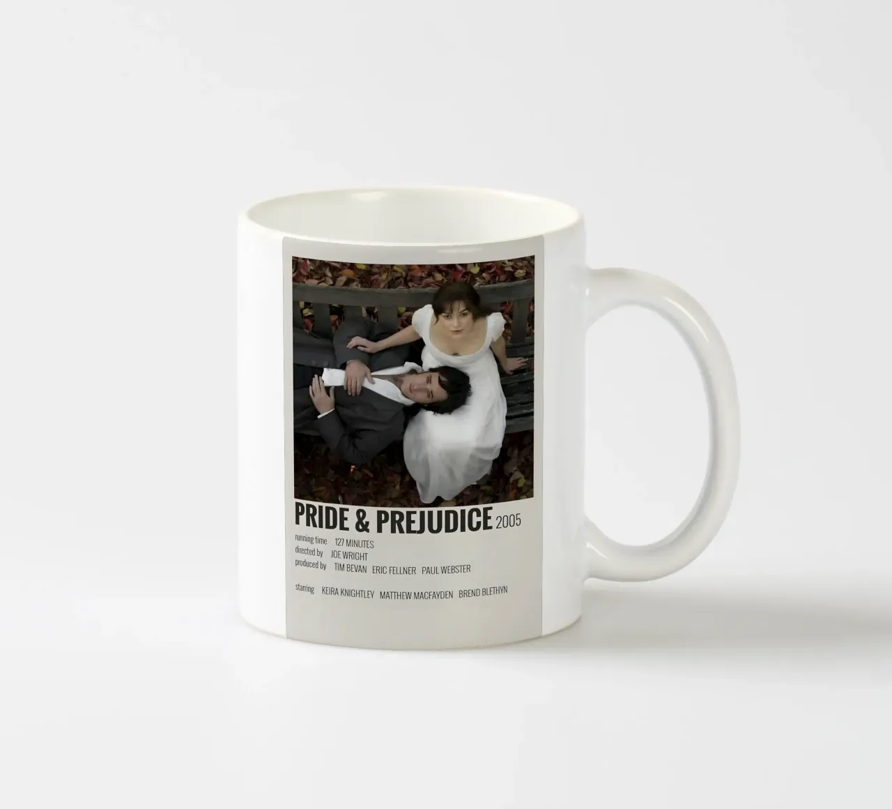 PRIDE & PREJUDICE 2005 tazza in ceramica da MVFminimalist