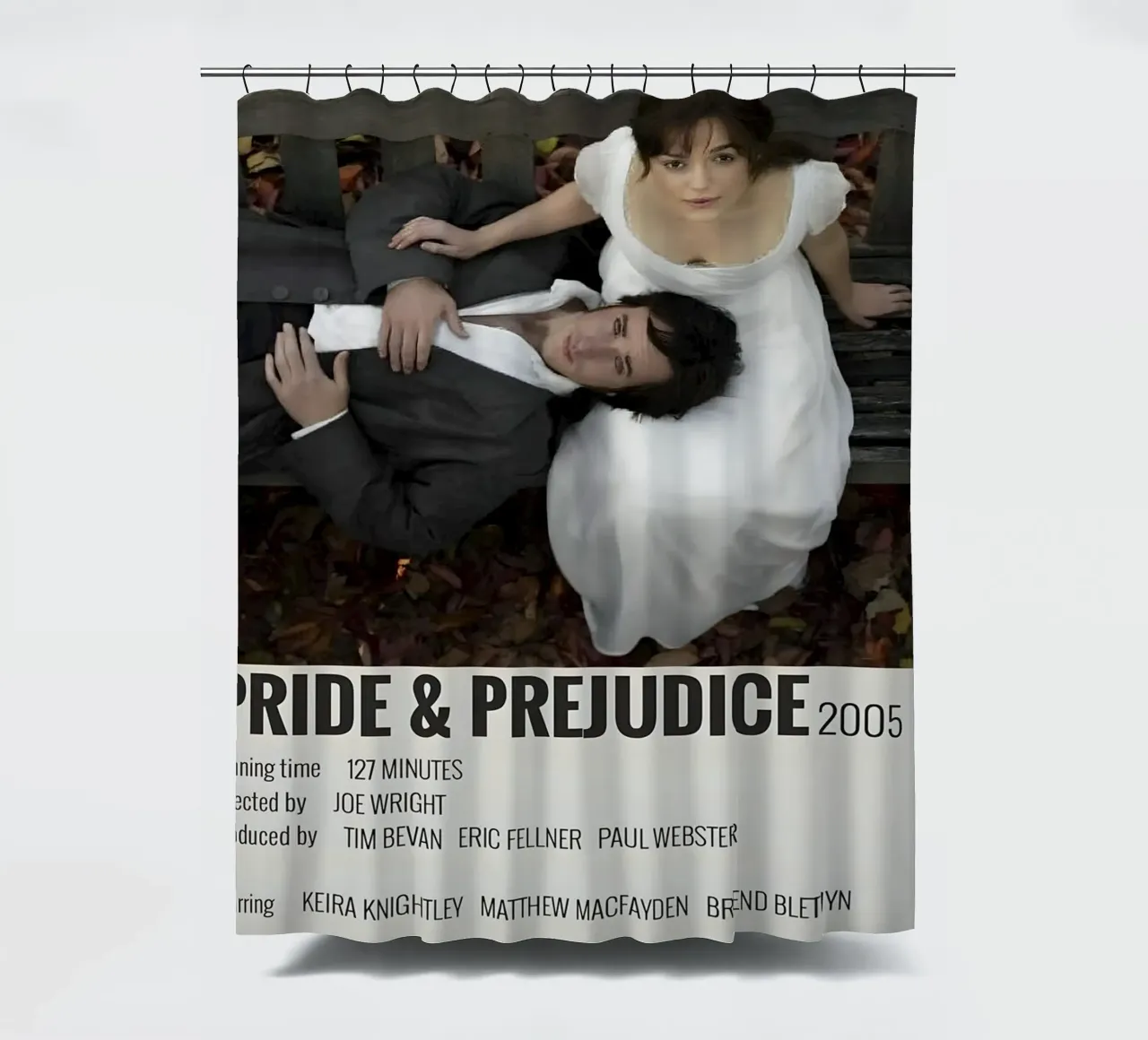 PRIDE & PREJUDICE 2005 tenda da doccia da MVFminimalist