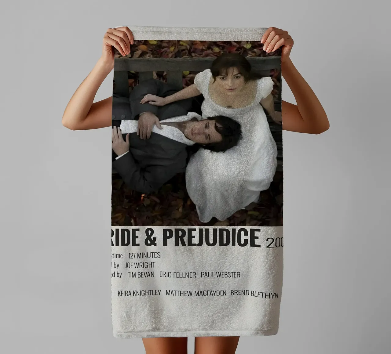 PRIDE & PREJUDICE 2005 asciugamano da bagno da MVFminimalist