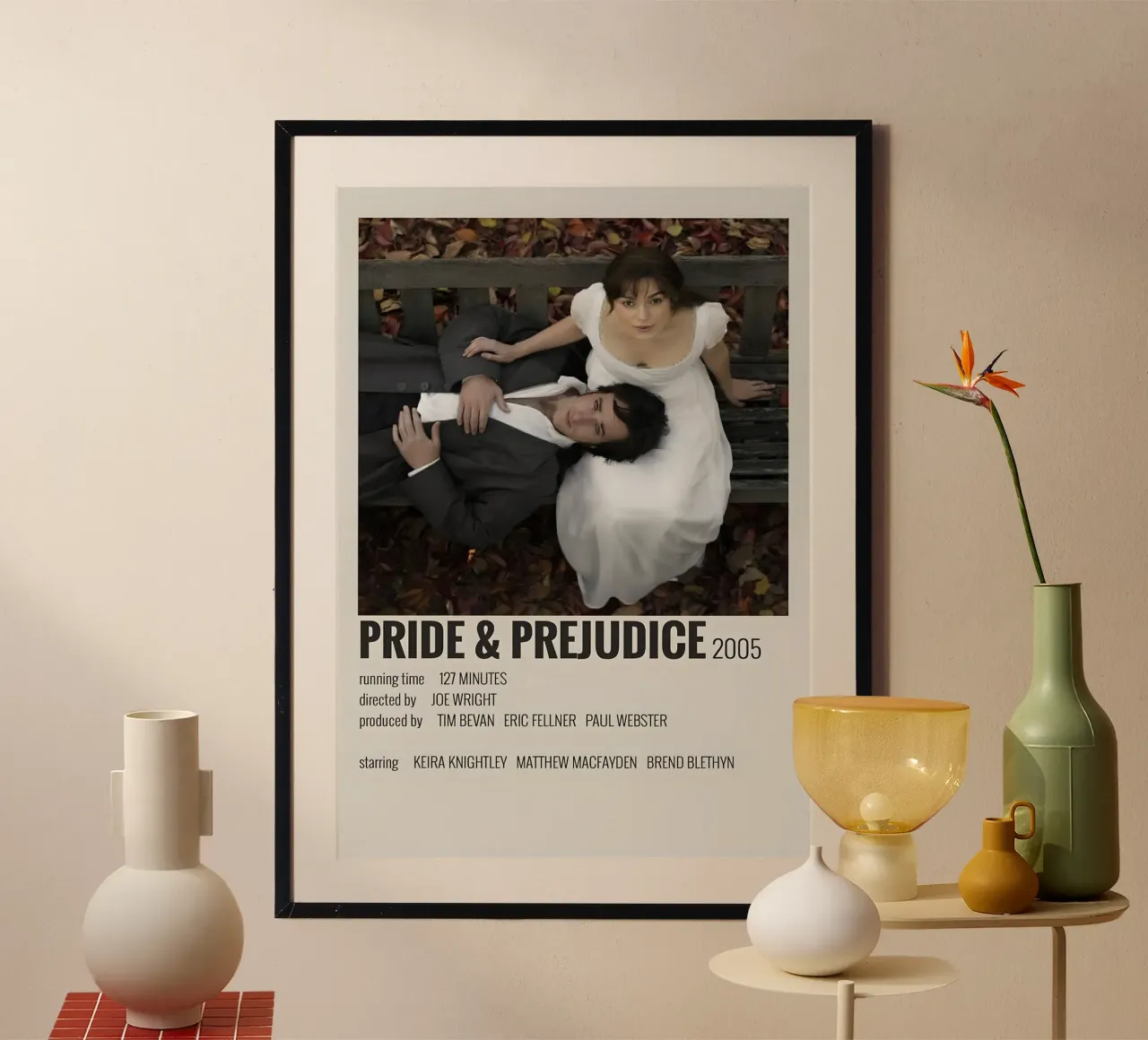 PRIDE & PREJUDICE 2005 carta hahnemühle da MVFminimalist