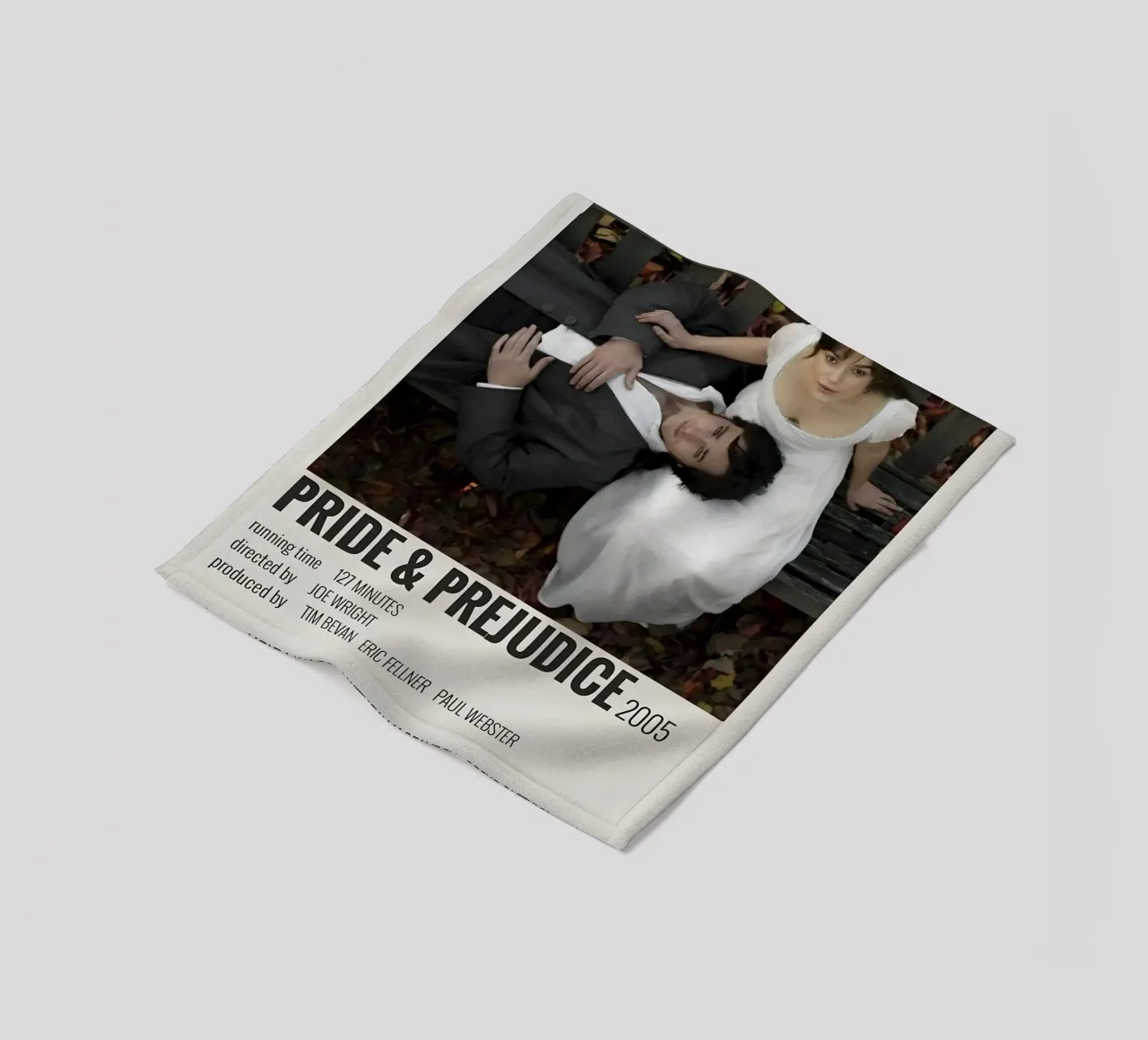 PRIDE & PREJUDICE 2005 coperta in pile da MVFminimalist