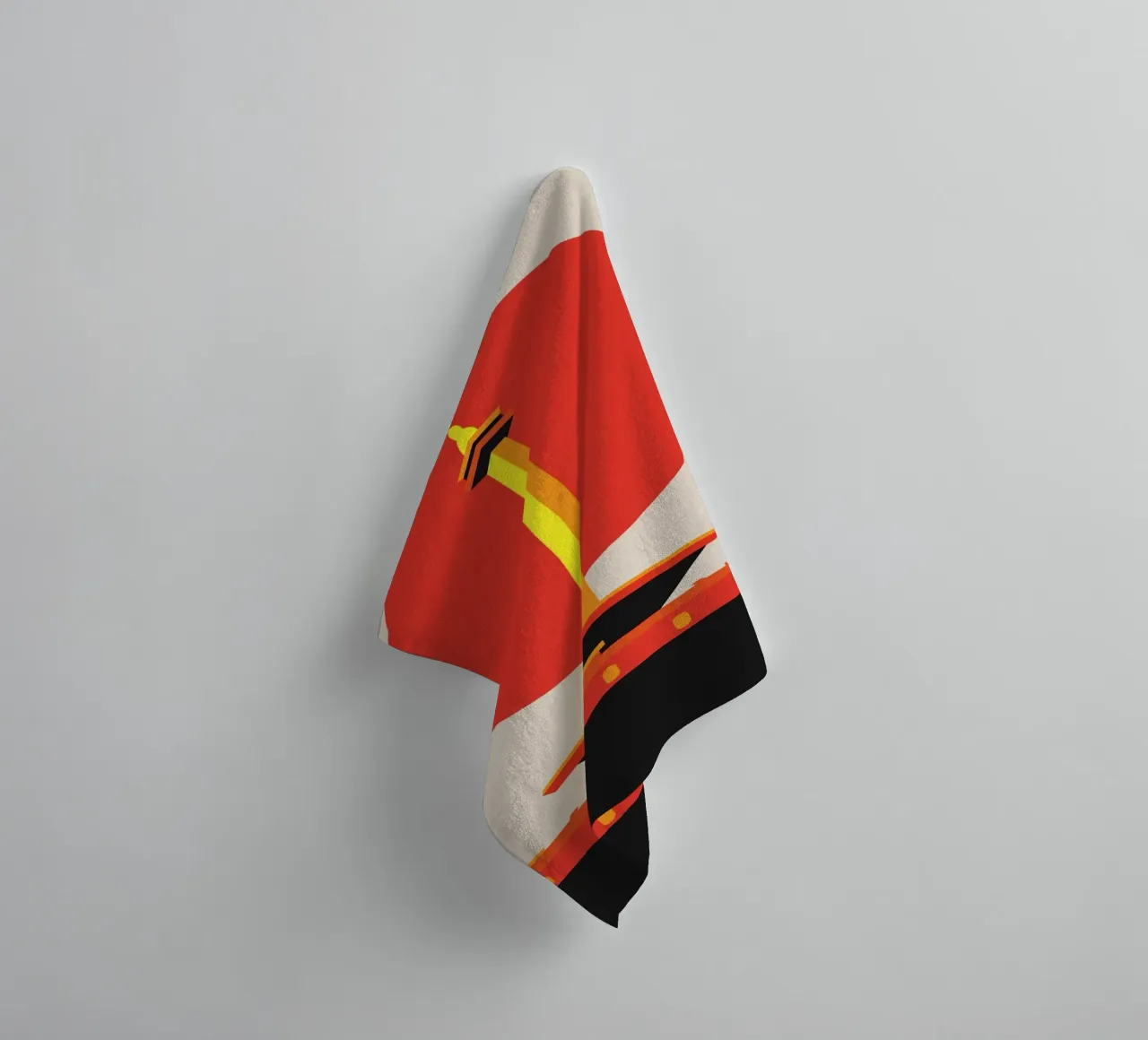 National Monument towel by Family Bauhaus Art