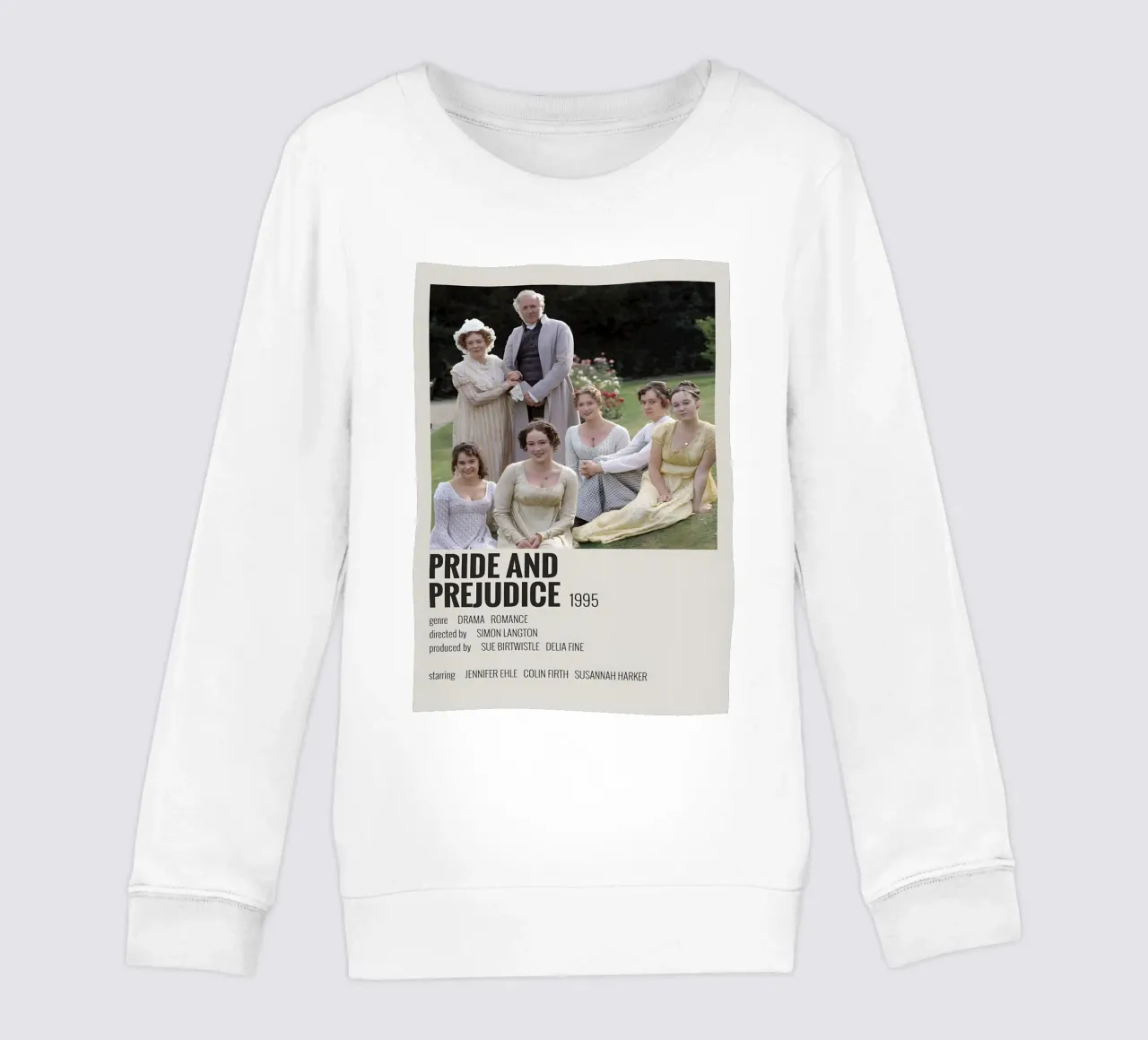 PRIDE AND PREJUDICE 1995 felpa bambino da MVFminimalist