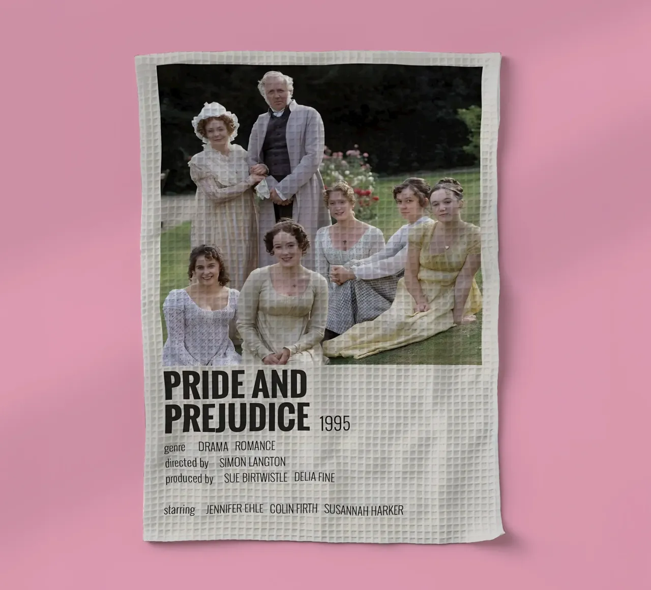PRIDE AND PREJUDICE 1995 torchon de MVFminimalist