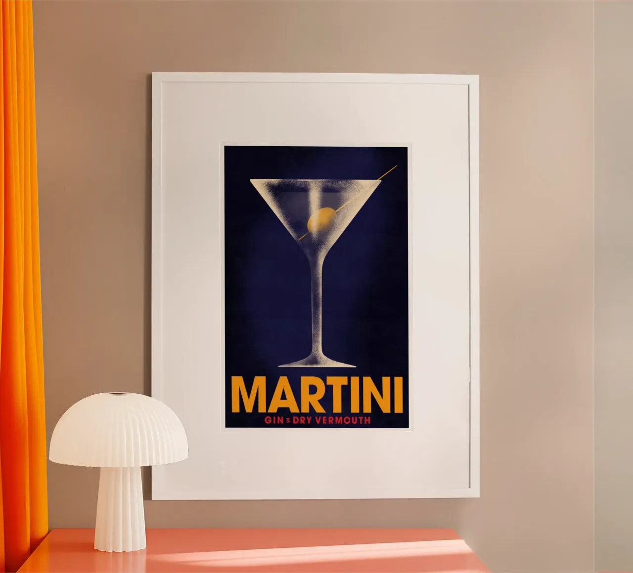 Poster Martini GIin e Dry Vermouth poster da noahmiss