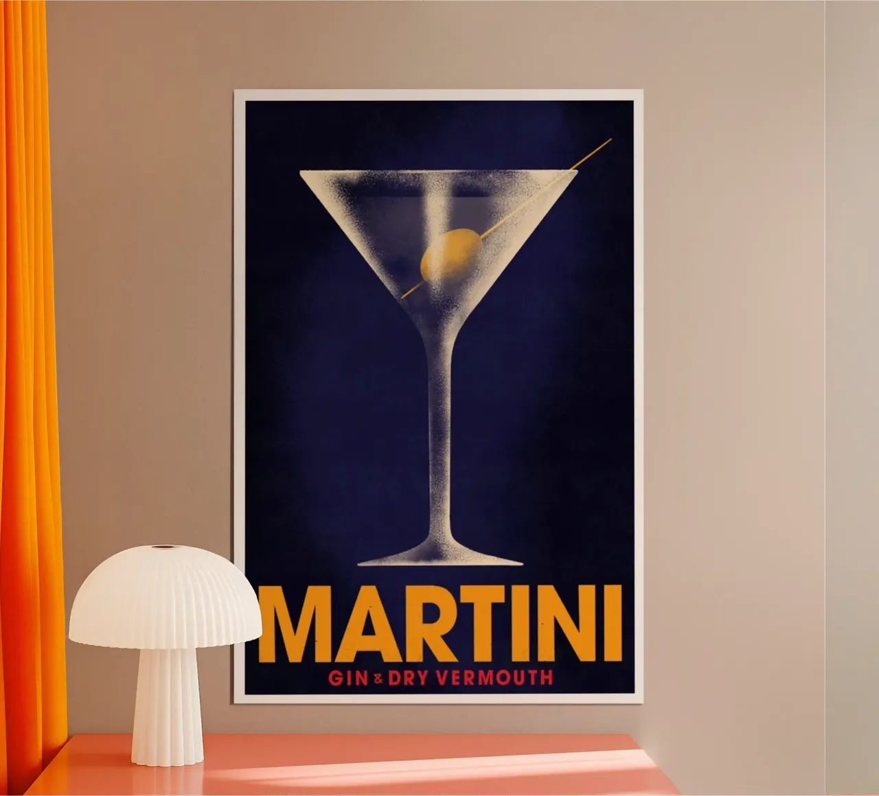 Poster Martini GIin e Dry Vermouth poster da noahmiss
