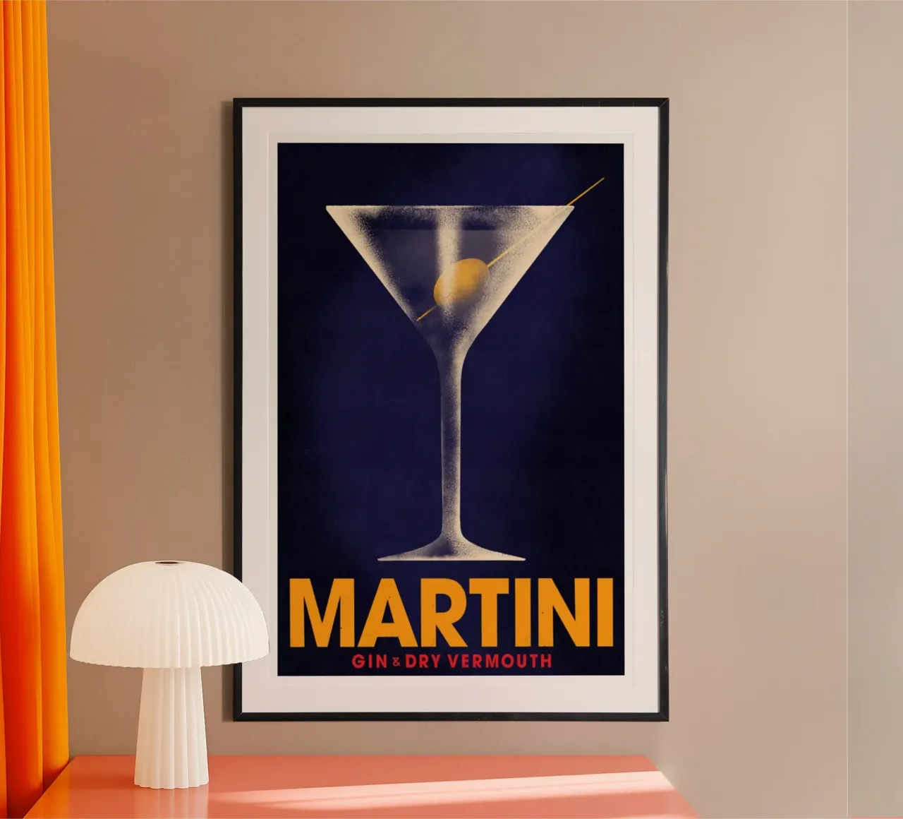 Poster Martini GIin e Dry Vermouth poster da noahmiss