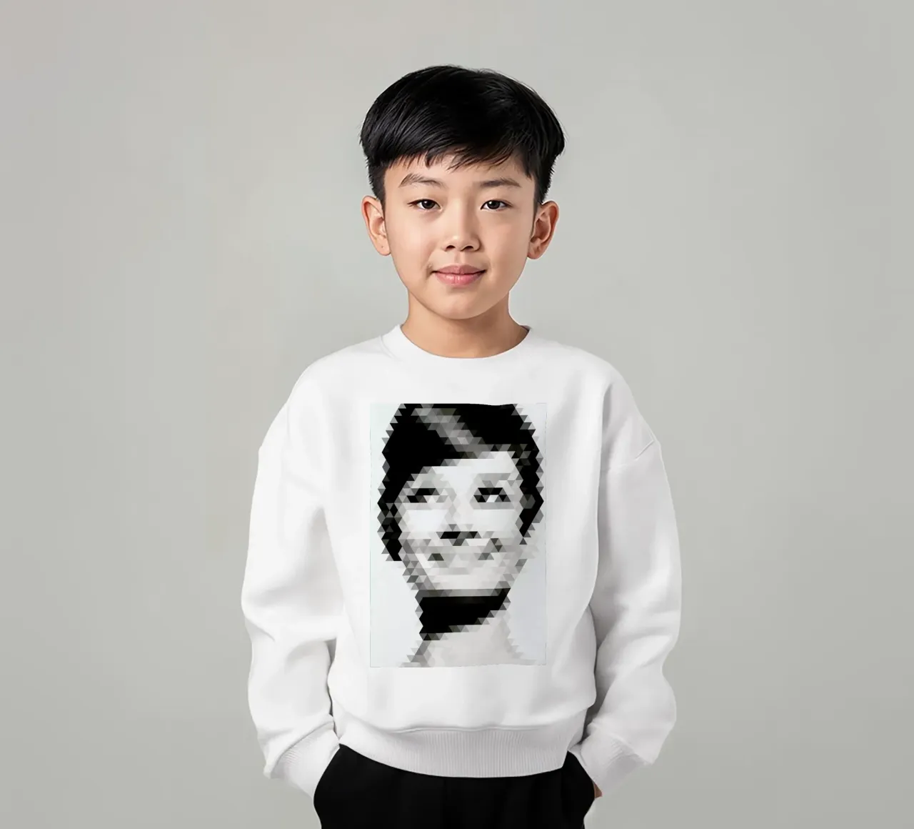 Geomaudry kids sweatshirt by Matěj Kašpar Jirásek
