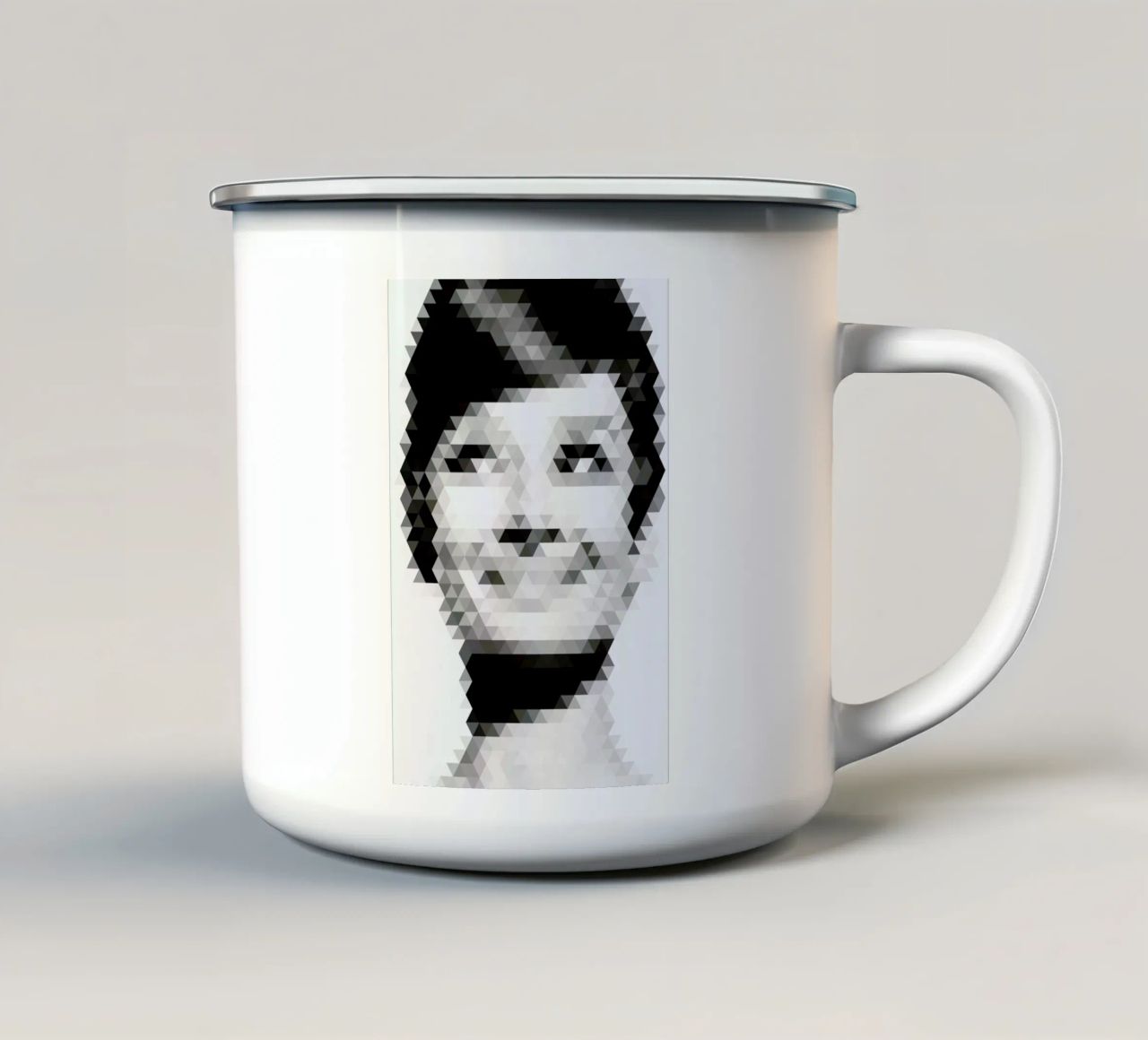 Geomaudry tazza in smalto da Matěj Kašpar Jirásek