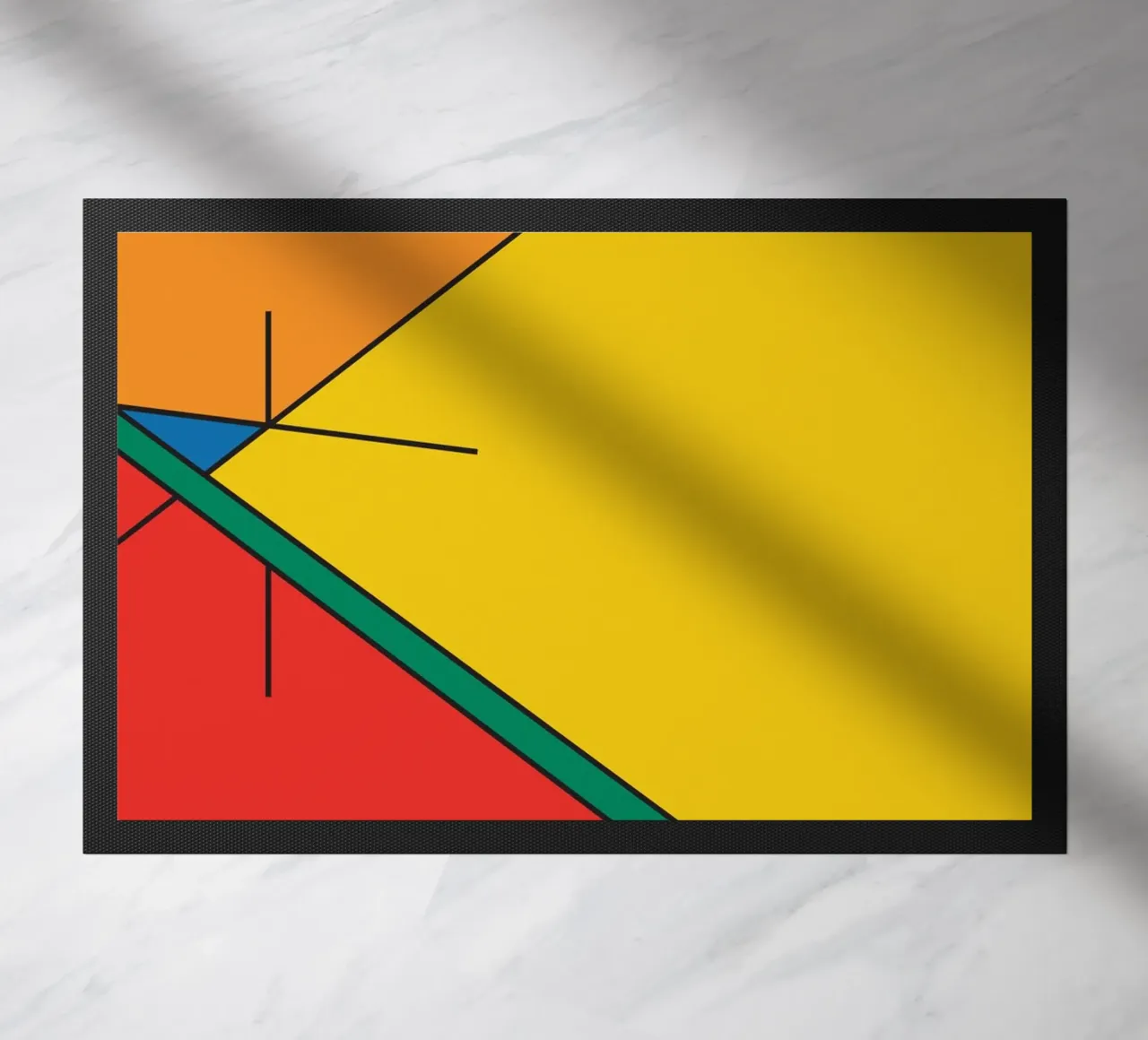 Idea di prospettiva lineare zerbino da Family Bauhaus Art