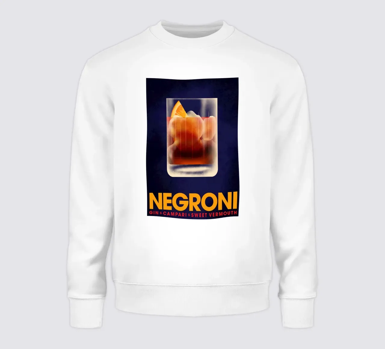 Negroni Gin, Campari e Vermouth dolce felpa da noahmiss