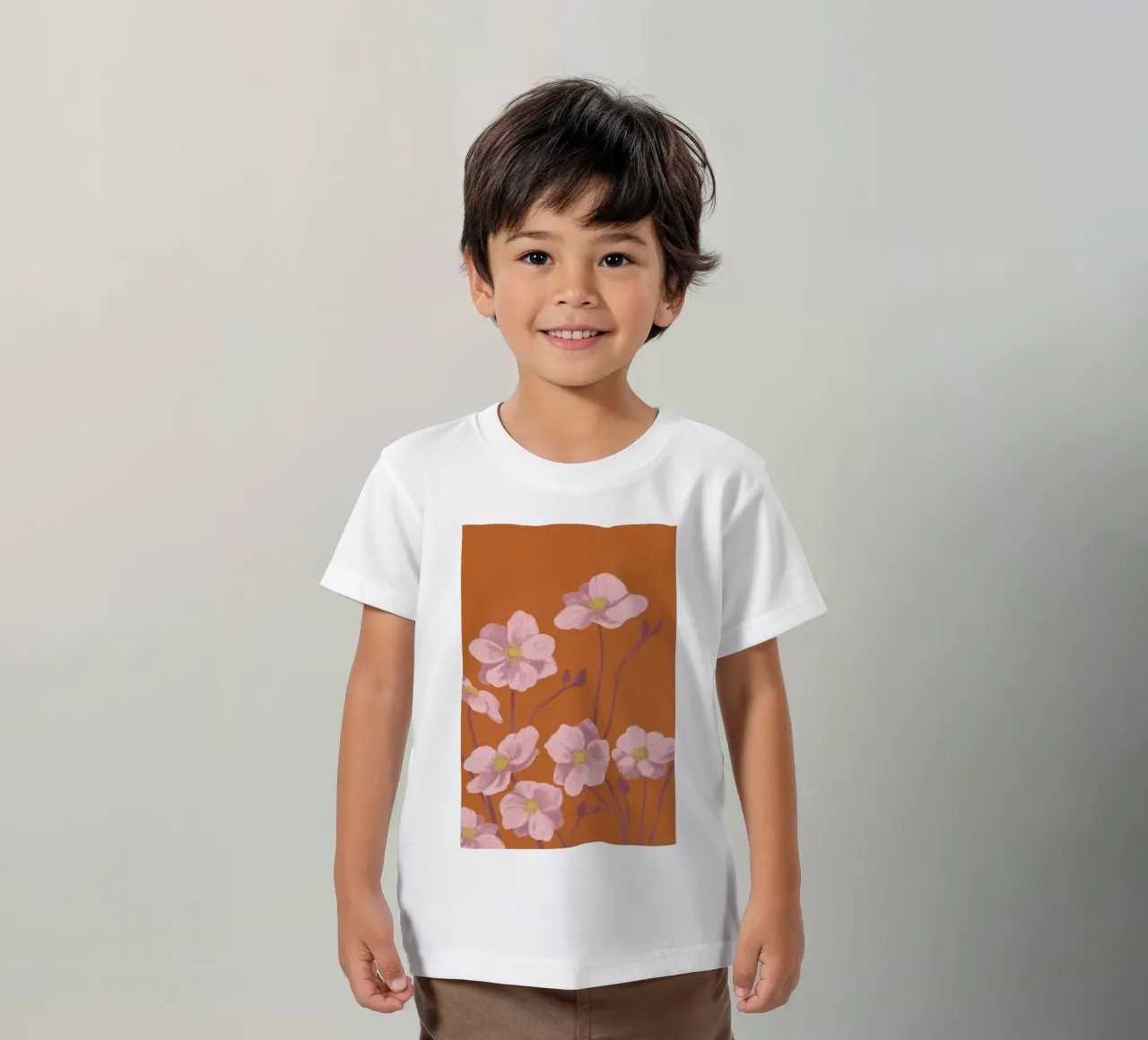 Anemone Kinder T-Shirt von Goed Blauw