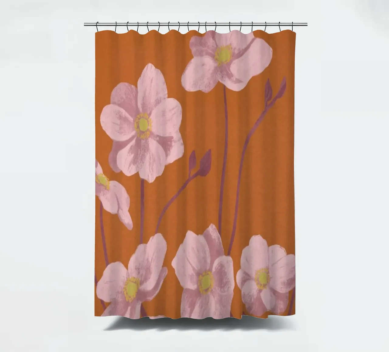 Anemone douchegordijn van Goed Blauw