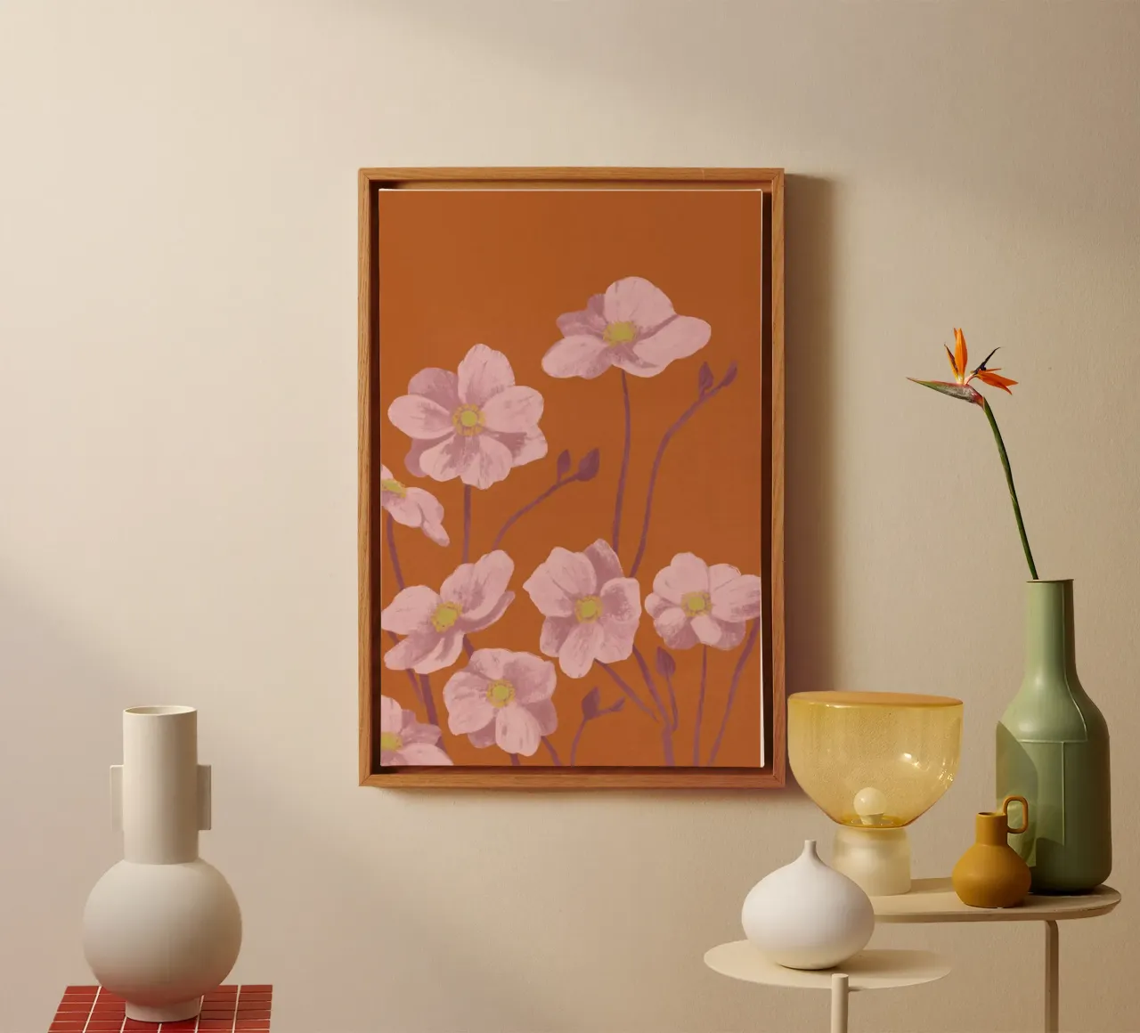 Anemone canvas by Goed Blauw