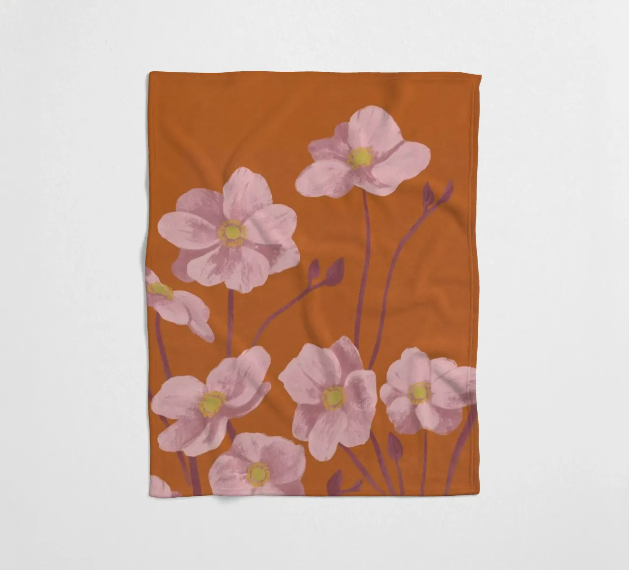 Anemone coperta in pile da Goed Blauw
