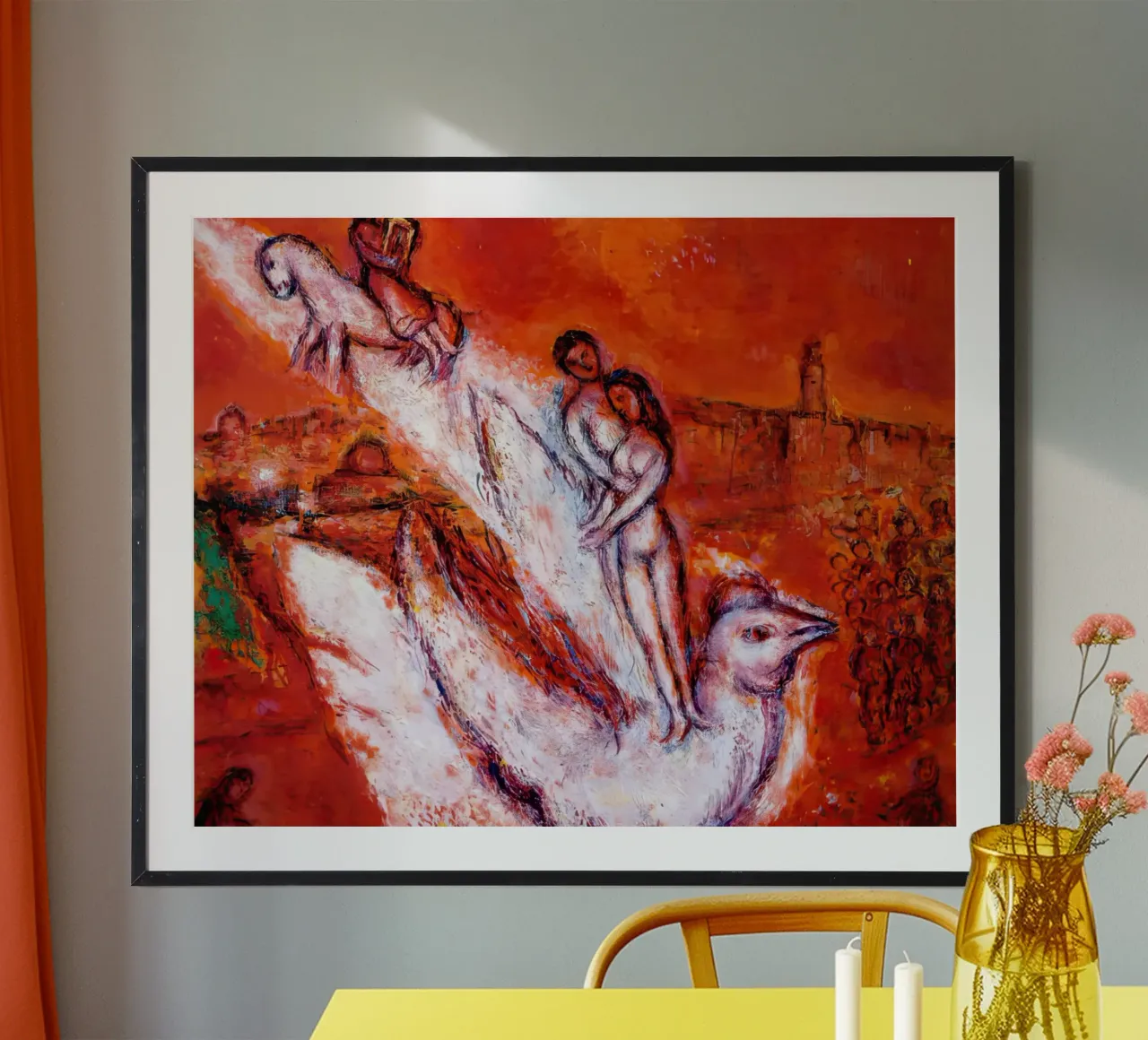 Cantico dei Cantici Marzo Chagall carta hahnemühle da MC Exhebition
