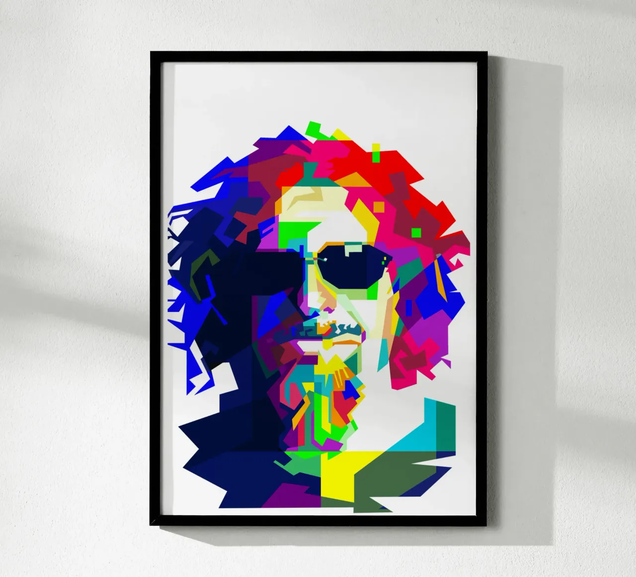 Sammy Hagar Red Rocker Illustrazione WPAP poster da Artkreator