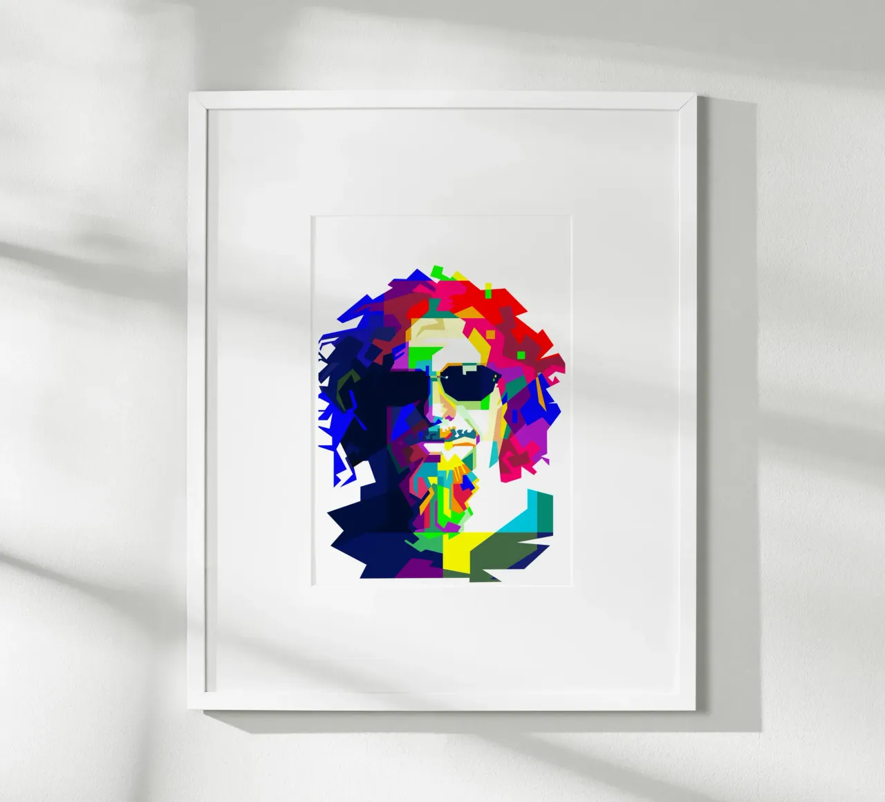 Sammy Hagar Red Rocker Illustrazione WPAP carta hahnemühle da Artkreator