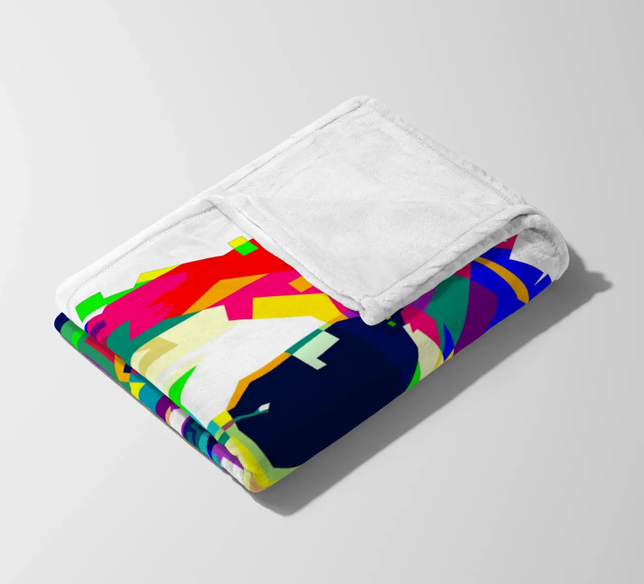 Sammy Hagar Red Rocker Illustrazione WPAP coperta in pile da Artkreator