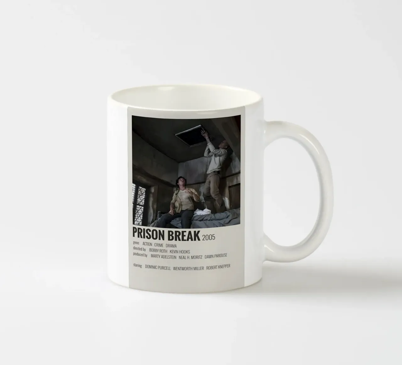 PRISON BREAK 2005 tazza in ceramica da MVFminimalist