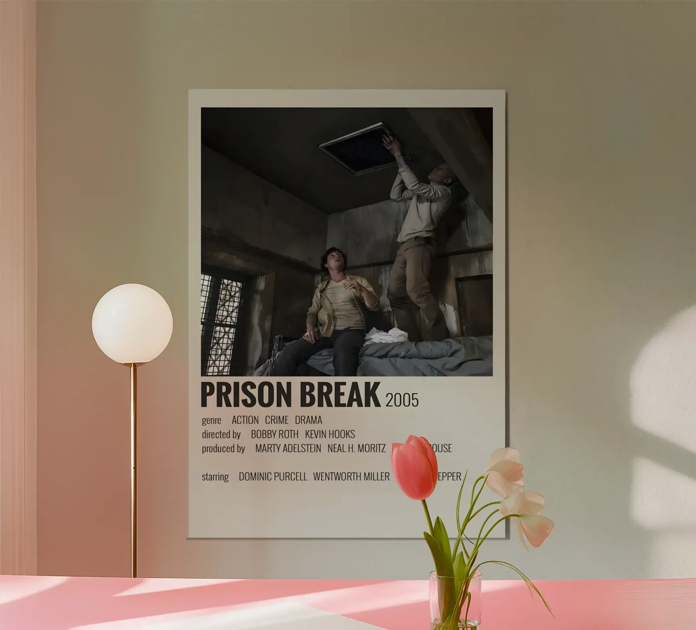 PRISON BREAK 2005 poster da MVFminimalist