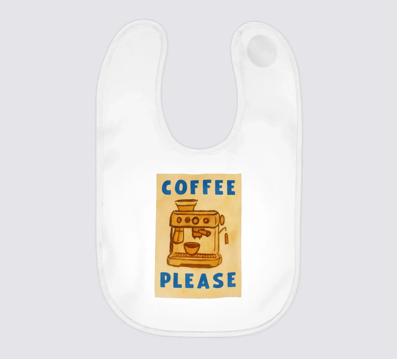 caffè per favore bavaglino da onelove