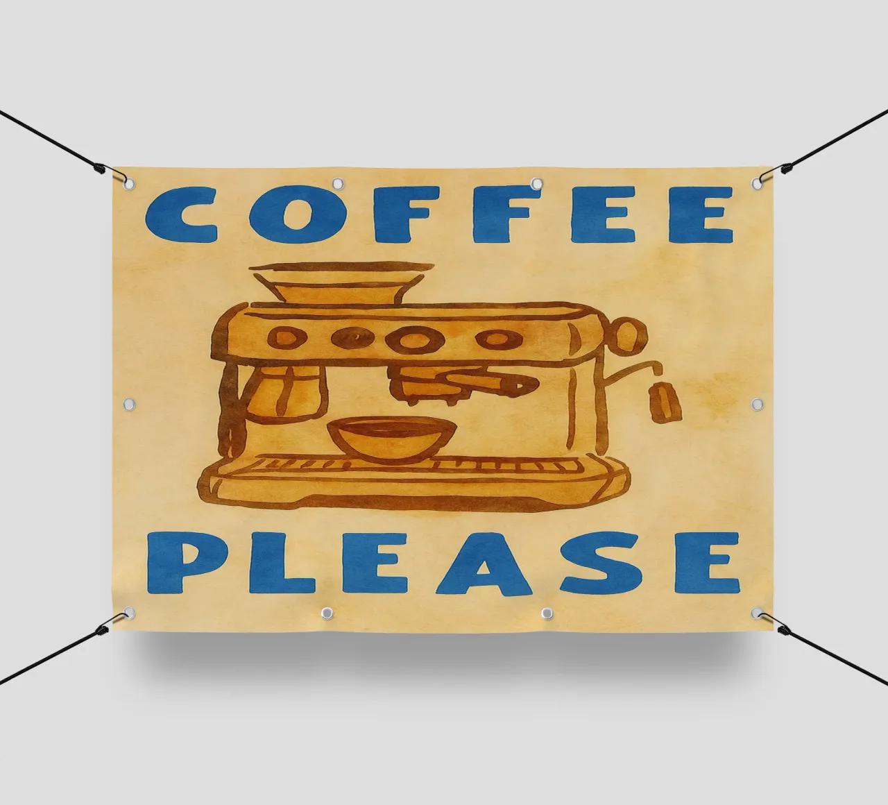 caffè per favore telo in pvc da onelove
