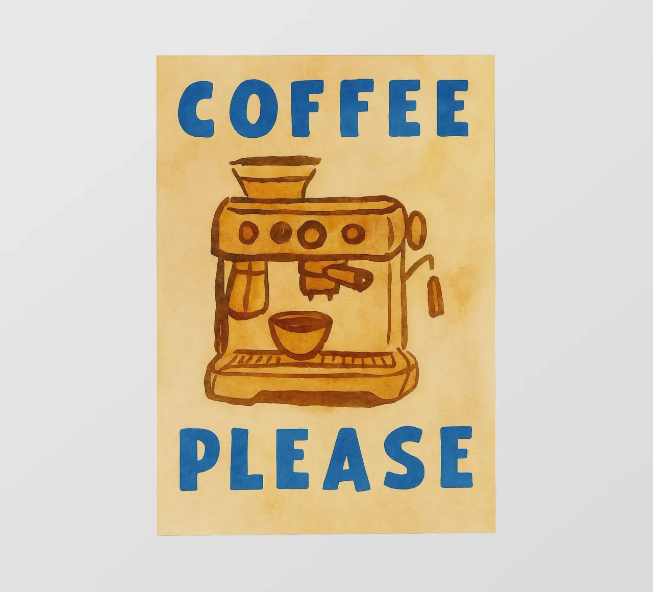 caffè per favore telo in pvc da onelove