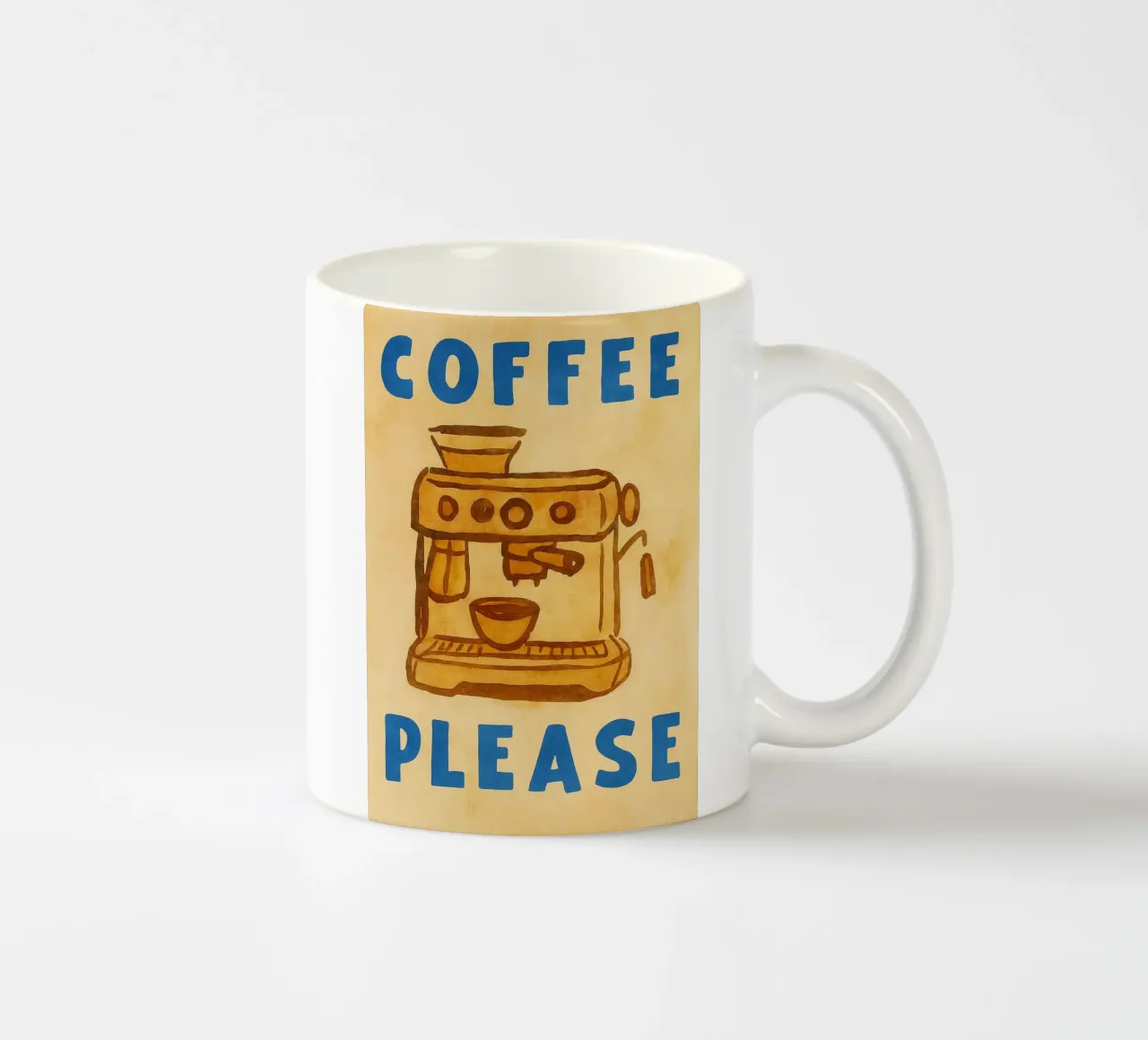 caffè per favore tazza in ceramica da onelove