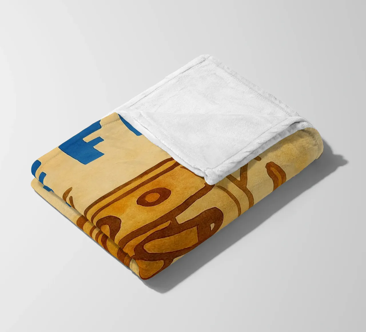 caffè per favore coperta in pile da onelove