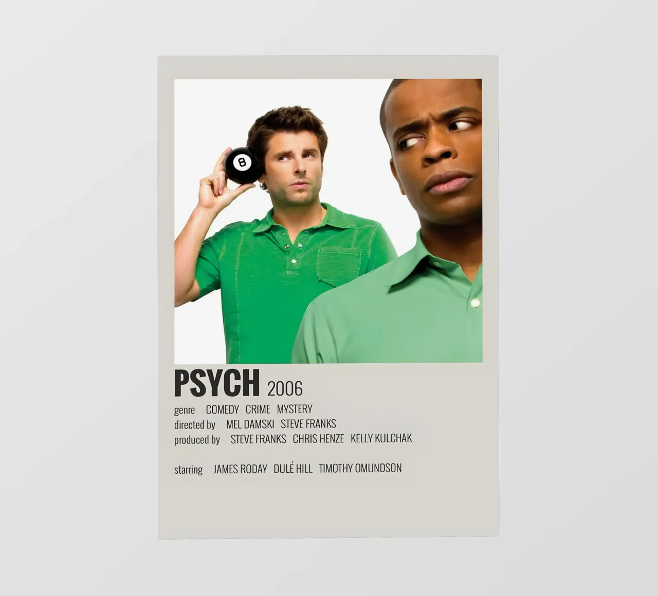 PSYCH 2006 telo in pvc da MVFminimalist