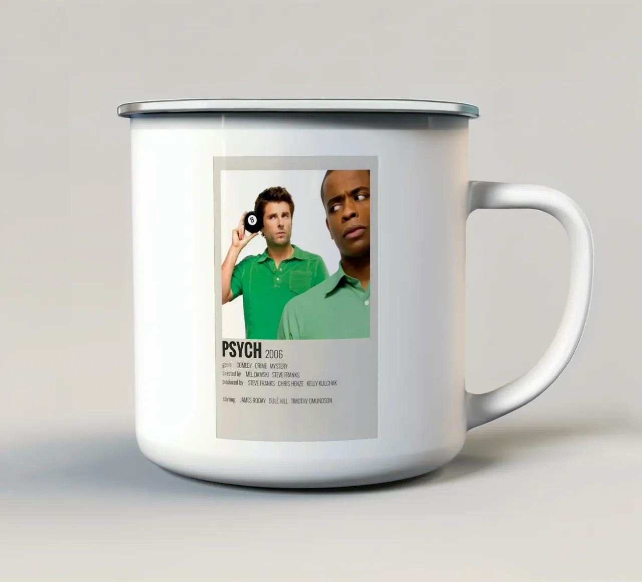 PSYCH 2006 tazza in smalto da MVFminimalist