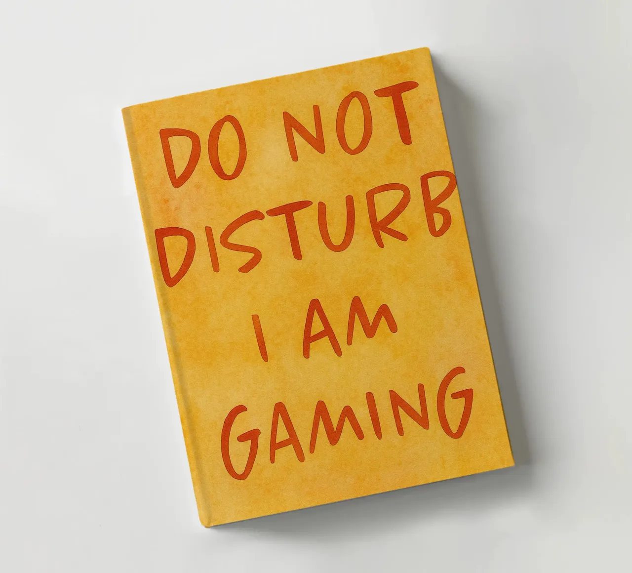 do not disturb i am gaming notebook by onelove