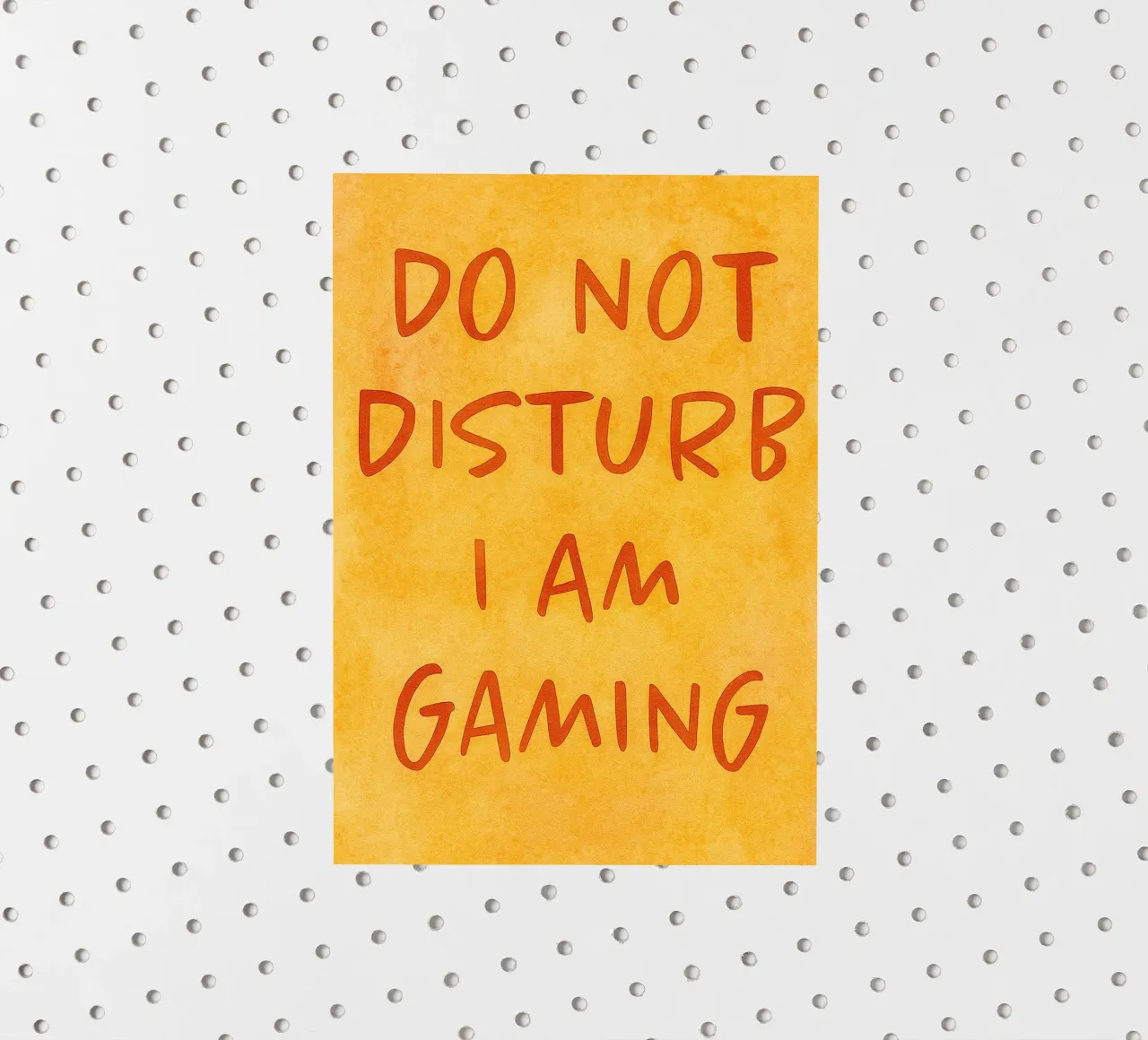 do not disturb i am gaming sticker by onelove