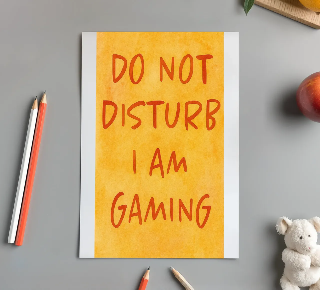 do not disturb i am gaming sticker sheet by onelove