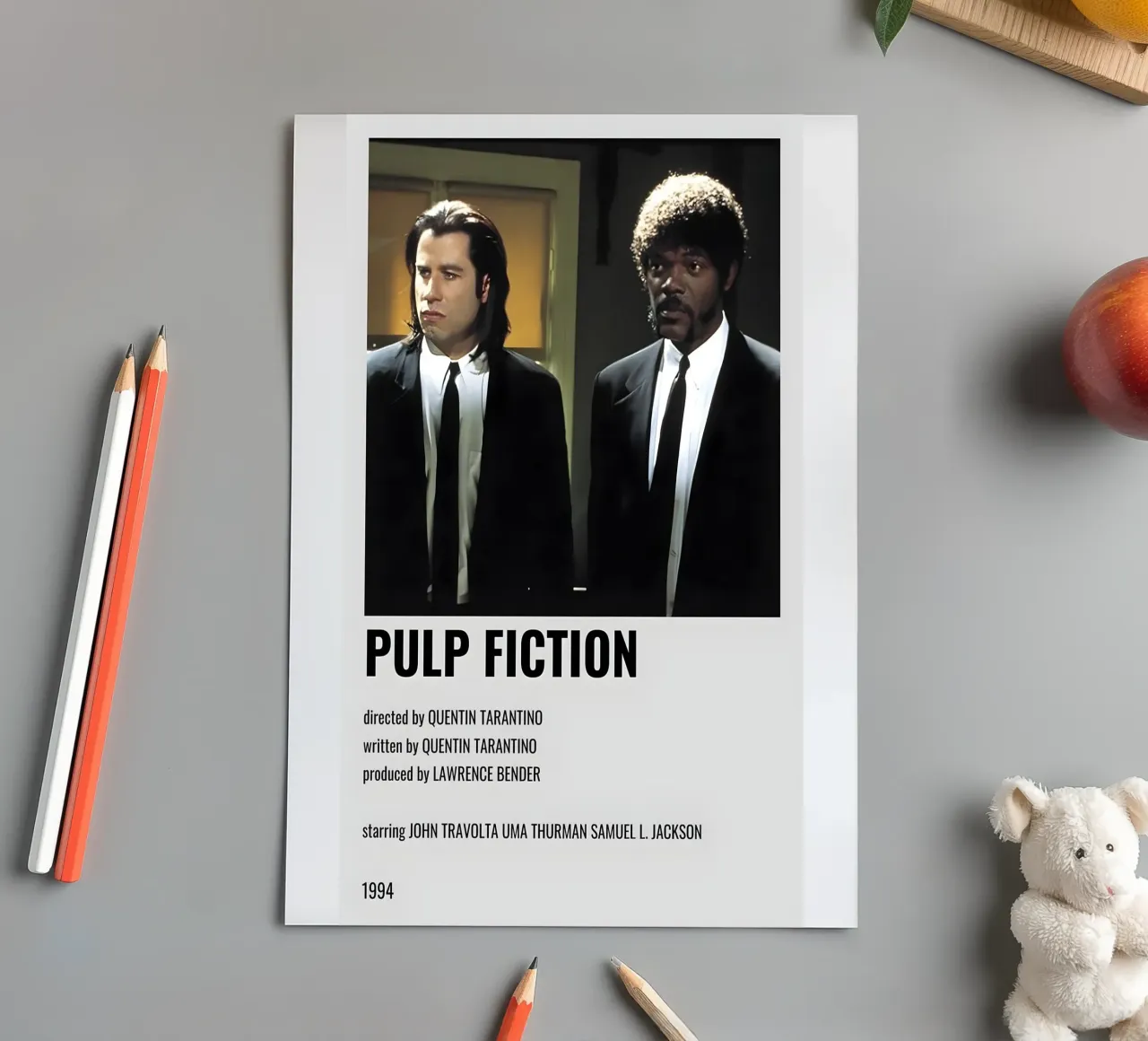 PULP FICTION sticker sheet by MVFminimalist
