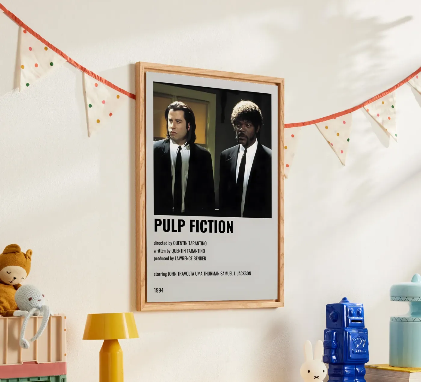 PULP FICTION acryl van MVFminimalist