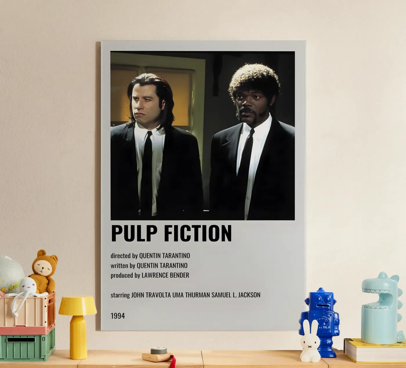 PULP FICTION acryl van MVFminimalist