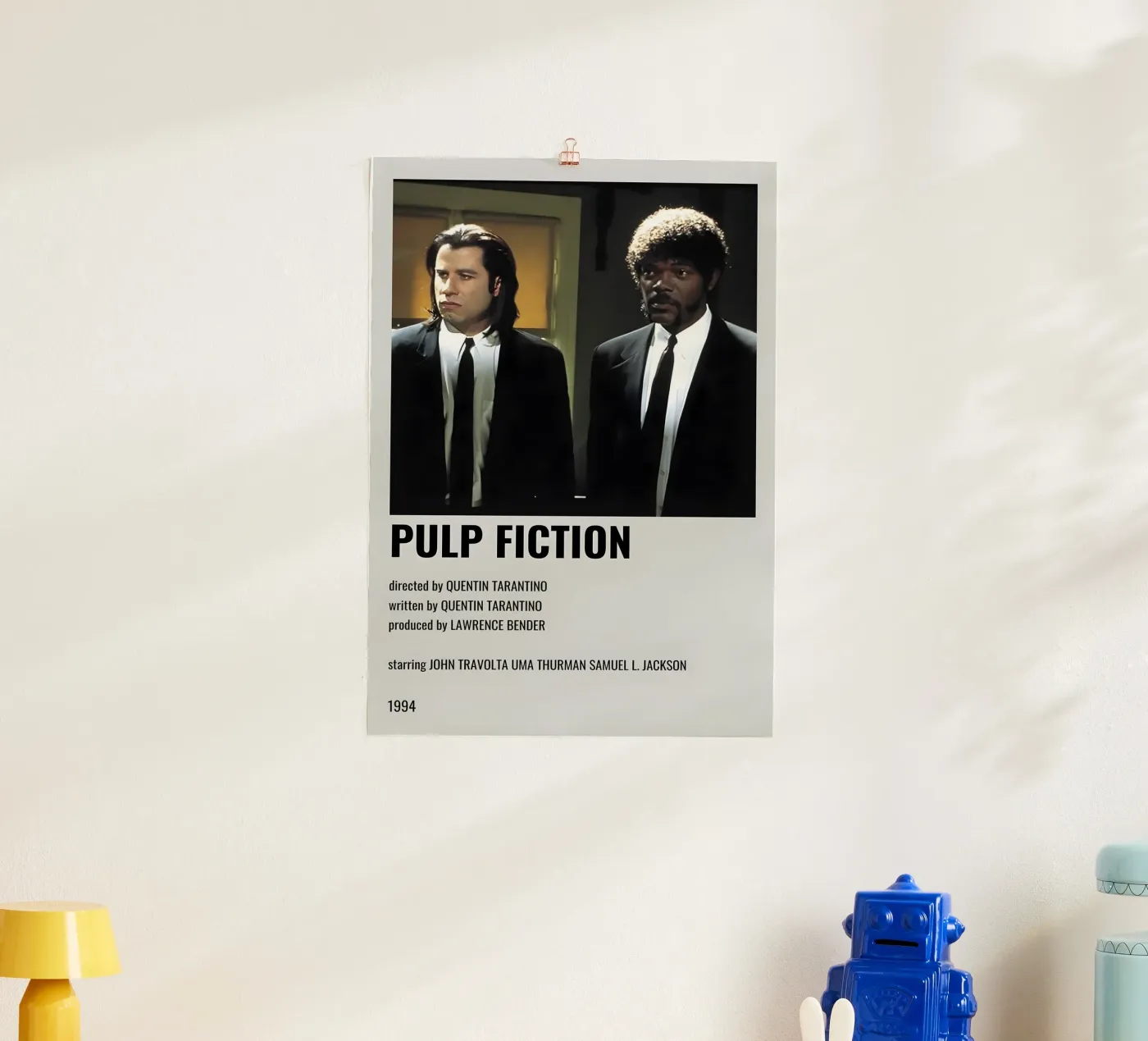 PULP FICTION poster da MVFminimalist