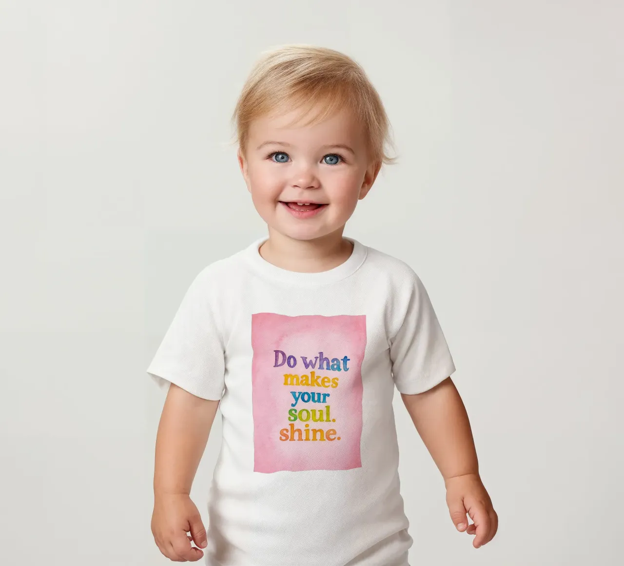 Faites ce qui fait briller votre âme t-shirt pour bébé de onelove