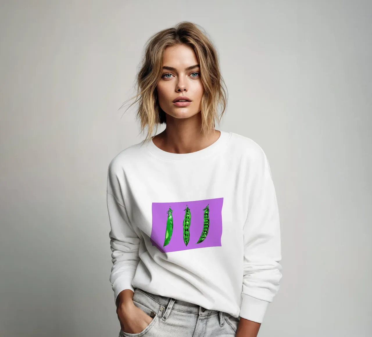 Peas In A Pod sweatshirt van Alice Straker