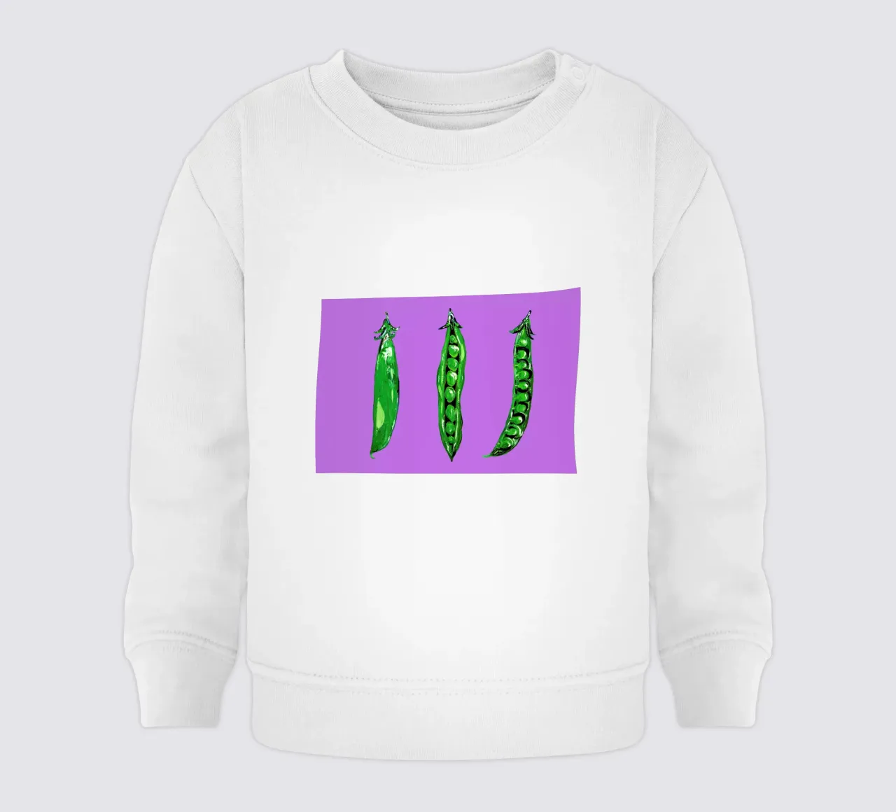 Peas In A Pod felpa neonato da Alice Straker