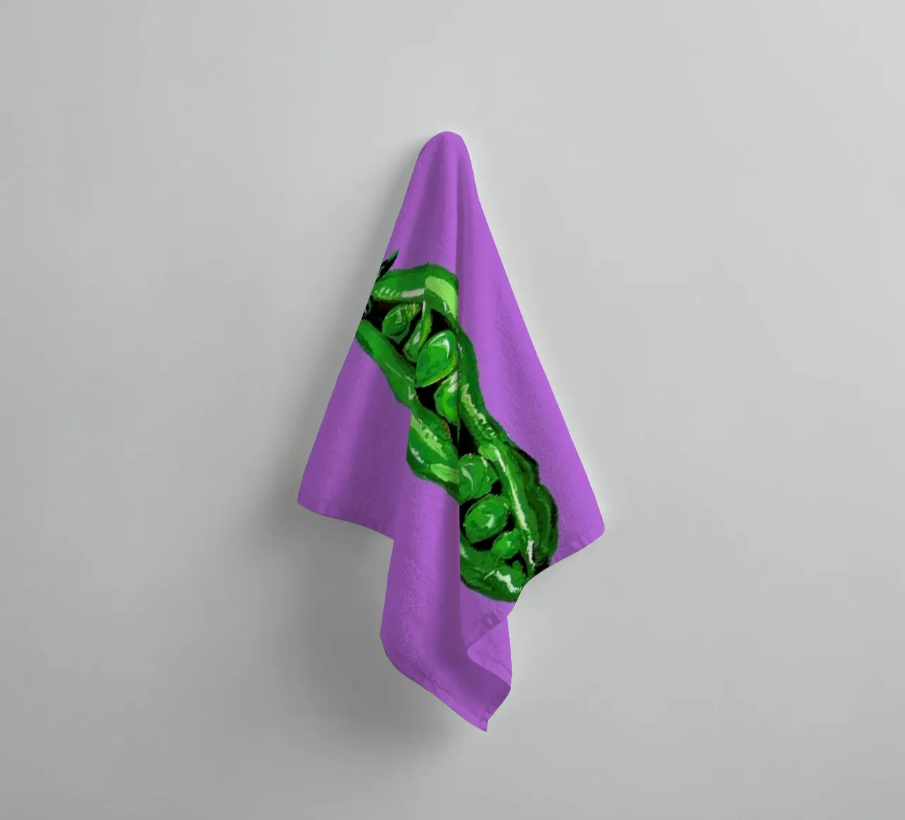 Peas In A Pod asciugamano da bagno da Alice Straker
